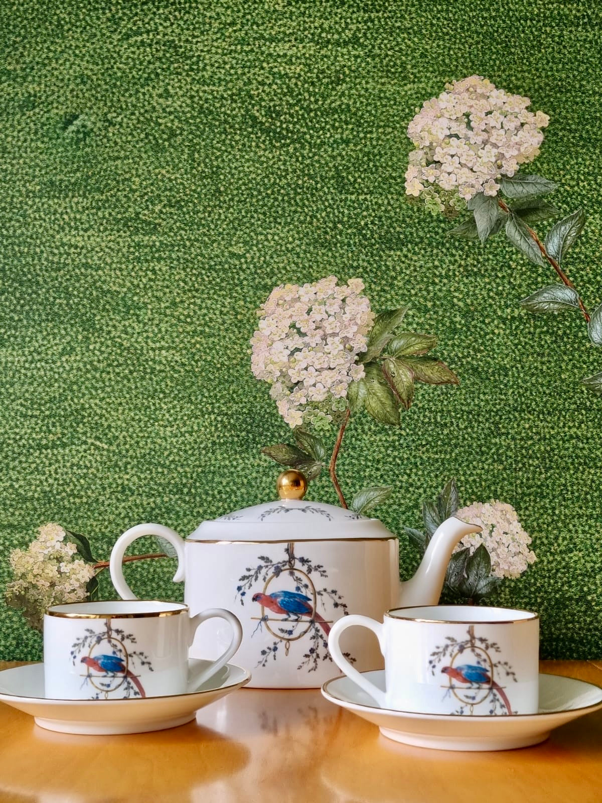 Tea-For-Two set ''Le Perroquet''